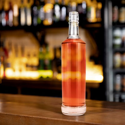 Горячее штампование этикетка ремесленная бутылка виски индивидуальная стеклянная бутылка 500 мл с выгравированным логотипом