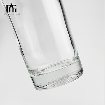 500 мл 700 мл 750 мл Super Flint Glass Flask Whiskey Vodka Gin Flask с пробковой винтовой крышкой