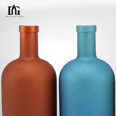 Стеклянная бутылка 500 мл с пробкой и винтовой крышкой для оливкового масла Ликер Джин Водка Жидкая продажа
