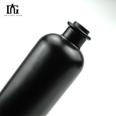 OEM/ODM Приемлемо 750 мл водка ликер стеклянная бутылка с металлической крышкой и пробкой винтовой крышкой