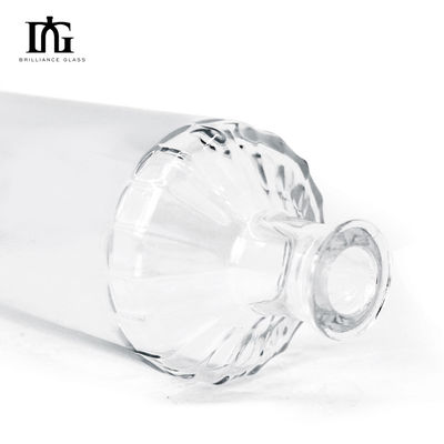 Бесплатно 500 мл прозрачные стеклянные бутылки с пробкой и толстым дном