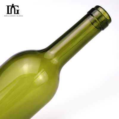 Приемлемый логотип клиента 750 мл янтарные бутылки для пива Kombucha с простыми проволочными крышками