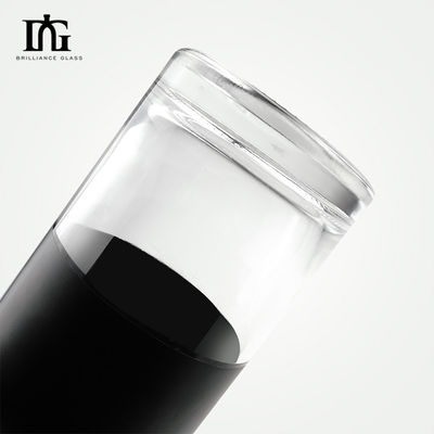 770 мл пустая круглая стеклянная бутылка для виски, бренди, водки, рома, джина и других спиртных напитков