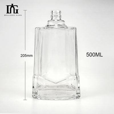 700 мл стеклянная бутылка для рома, виски и других