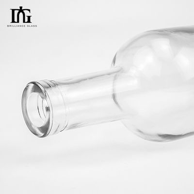 Стеклянный ошейник 700 мл бутылка для алкоголя идеально подходит для напитков