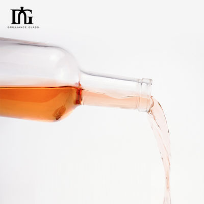 Стеклянный ошейник 700 мл бутылка для алкоголя идеально подходит для напитков