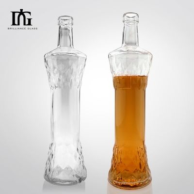 Ошейник стеклянная бутылка высокой супербутылки с пробкой