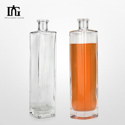 700 мл Super Flint Glass Empty Bottle for Liquors and Beverage Collar Материал стекла