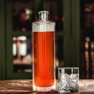700 мл Super Flint Glass Empty Bottle for Liquors and Beverage Collar Материал стекла