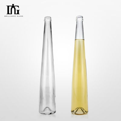 250 мл/375 мл вместимости Текила Круглая стеклянная бутылка для ликера Водка Виски вино
