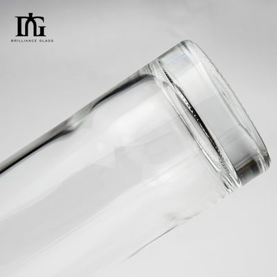 Бесплатно предоставляется 750 мл тонкая стеклянная бутылка для ликера водки виски бренди джин ром