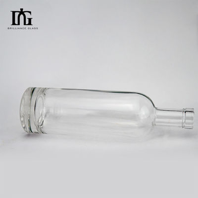 OEM/ODM Приемлемо 500ml 700ml Прозрачные стеклянные бутылки для спиртных напитков