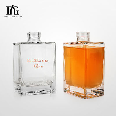 Гравированный логотип 50000 мл Стеклянная бутылка для спиртового джина Ликер Виски Ром Текила Водка