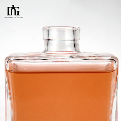 Гравированный логотип 50000 мл Стеклянная бутылка для спиртового джина Ликер Виски Ром Текила Водка