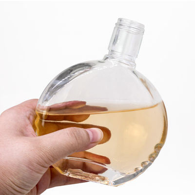 Стеклянная бутылка на заказ для гипсокартонного джина, водки, рома, виски и коньяка 750 мл