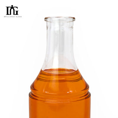 Стеклянная бутылка для напитков 330ml 700ml 750ml 500ml Виски Джин Водка из стеклянного материала