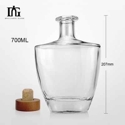 750 мл стеклянные бутылки с пробками и герметичными капсулами для напитков