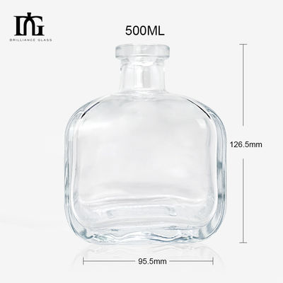 Стеклянная бутылка для водки и спиртного вина 500 мл/700 мл/750 мл