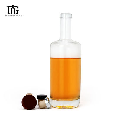 Серийное печать и горячая штамповка на 300 мл стеклянной бутылке с гравирующей пробкой