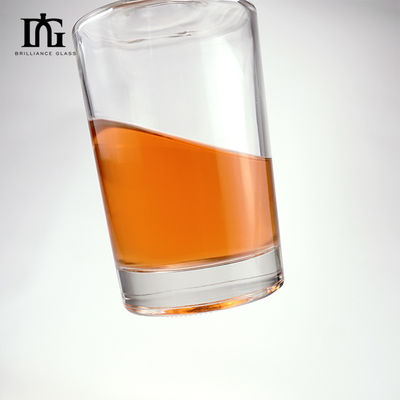 Пакет на заказ 700 мл Круглая стеклянная бутылка для прозрачного виски 750 мл 1000 мл 1 л