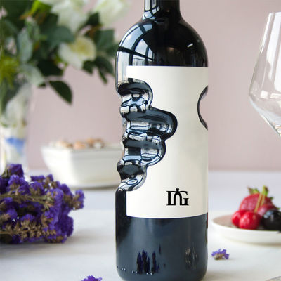 Бесплатный образец 750 мл бутылка джина стеклянные спиртные напитки бутылка для различных условий