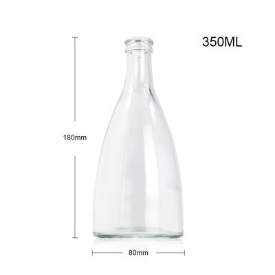 Стеклянные бутылки для водки Виски Ром Джин Коньяк Низкий MOQ 375ml 500ml 700ml 750ml
