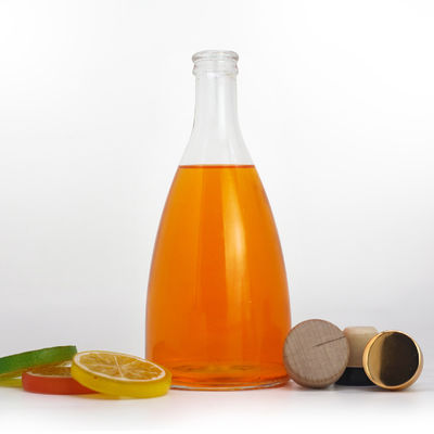 Стеклянные бутылки для водки Виски Ром Джин Коньяк Низкий MOQ 375ml 500ml 700ml 750ml