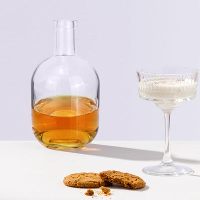 330 мл/500 мл/700 мл Бутылка вина для ликера Стеклянная бутылка Рисование Гравировка Тепловая штамповка