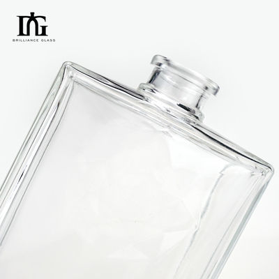 Стеклянный воротник Квадратные белые спиртные напитки Водка 750 мл Ликер 700 мл Стеклянный 500 мл Джин Ликер бутылки