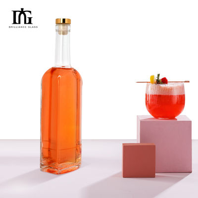 Промышленные стеклянные бутылки для напитков 100 мл 300 мл 500 мл 750 мл Гравировка Электропластика
