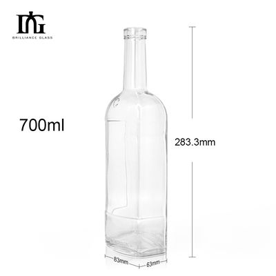 Промышленные стеклянные бутылки для напитков 100 мл 300 мл 500 мл 750 мл Гравировка Электропластика