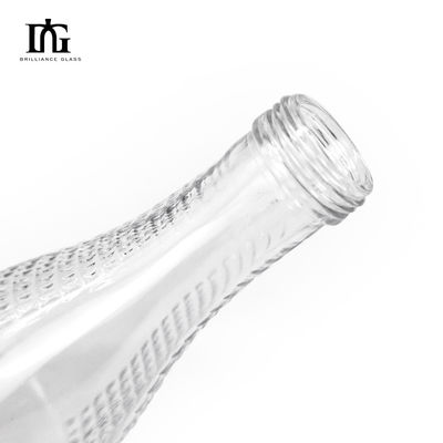 Концовая стеклянная бутылка для виски, водки, напитков, корпус стекла 500 мл 700 мл 750 мл