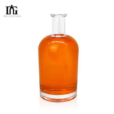 TJ028 750 мл Прозрачная бутылка для водки и алкоголя