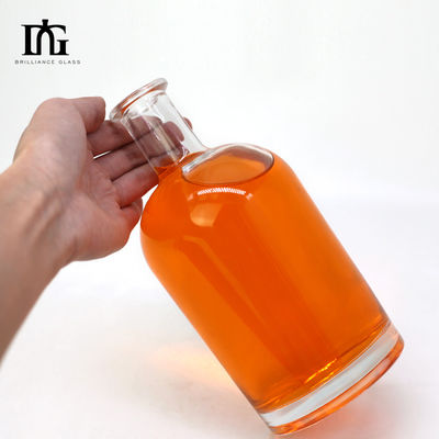 TJ028 750 мл Прозрачная бутылка для водки и алкоголя