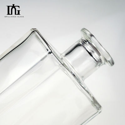 Квадратная стеклянная бутылка для напитков 250 мл/500 мл/700 мл/750 мл для питья водки Виски Джин
