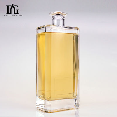 Квадратная стеклянная бутылка для напитков 250 мл/500 мл/700 мл/750 мл для питья водки Виски Джин