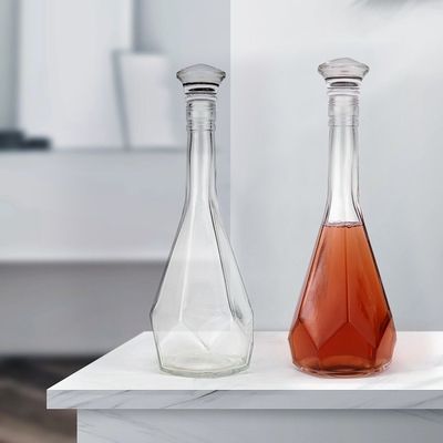 Стеклянная бутылка с пробкой 500 мл 375 мл водка спирт джин 200 мл 100 мл стеклянный материал