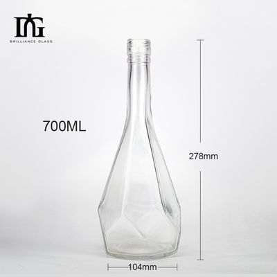 Стеклянная бутылка с пробкой 500 мл 375 мл водка спирт джин 200 мл 100 мл стеклянный материал